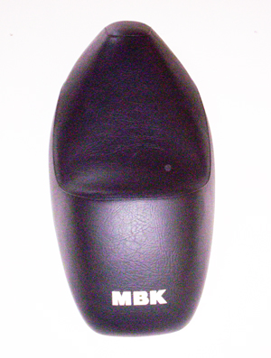 Sella nera monoposto con gobba originale per MBK Evolis 50