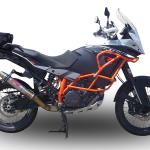 Scarico GPR compatibile con Ktm LC 8 Super Adventure 1290 2015-2016 - Deeptone Inox