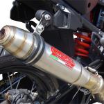Scarico GPR compatibile con Ktm LC 8 Super Adventure 1290 2015-2016 - Deeptone Inox