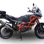Scarico GPR compatibile con Ktm LC 8 Super Adventure 1290 - S - R - T 2017-2020 - GP Evo4 Titanium