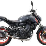 Scarico GPR compatibile con Yamaha Mt-07 2021-2024 - M3 Black Titanium
