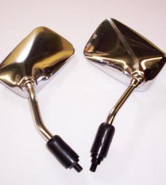 Coppia specchi cromato per Suzuki filetto da 10mm