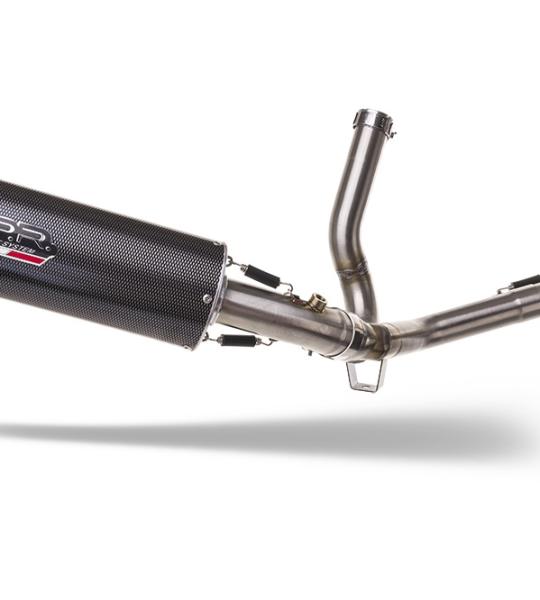 Scarico GPR compatibile con Suzuki V-Strom 650 2021-2025 - Furore Evo4 Poppy