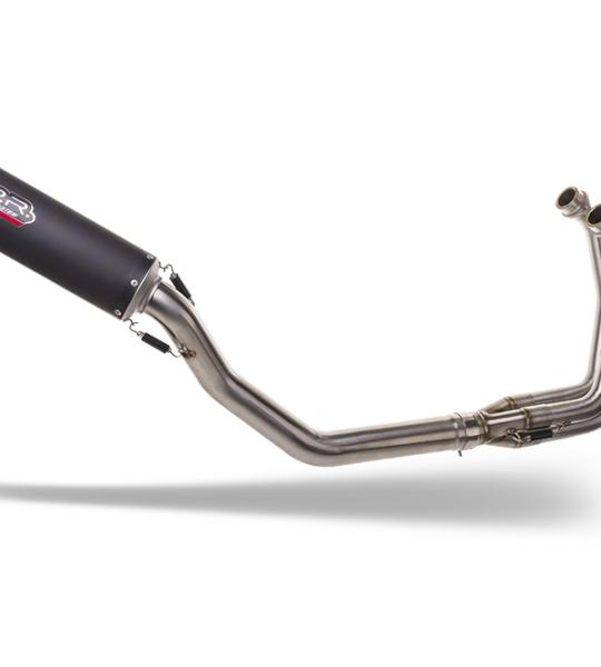 Scarico GPR compatibile con Yamaha Tracer 9 GT 2021-2024 - M3 Black Titanium