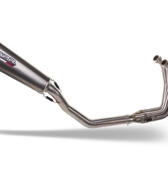 Scarico GPR compatibile con Yamaha Mt-09 Tracer 900 2015-2020 - Gpe Ann. titanium