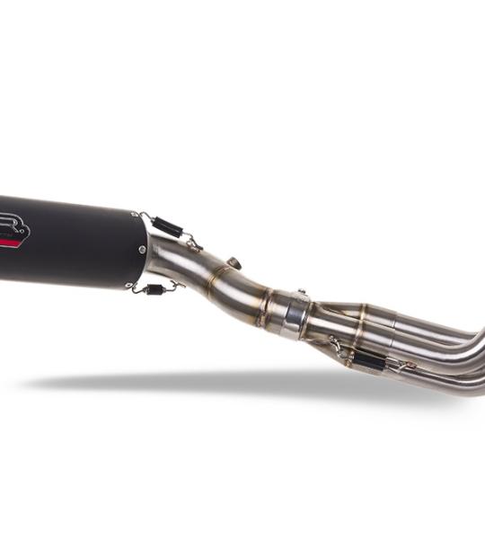 Scarico GPR compatibile con Triumph Tiger Sport 660 2022-2024 - M3 Black Titanium