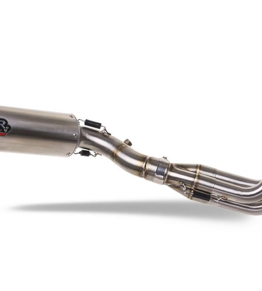 Scarico GPR compatibile con Triumph Trident 660 2021-2024 - M3 Inox 