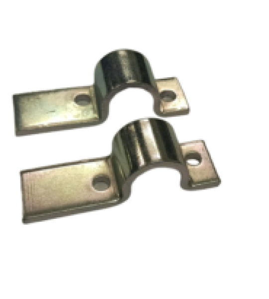 COPPIA PIASTRINE PER CAVALLETTO CENTRALE VESPA 50/125