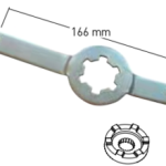 ATTREZZO PER BLOCCARE LA PULEGGIA ANTERIORE per motori YAMAHA / MINARELLI 50 – CILINDRO ORIZZONTALE