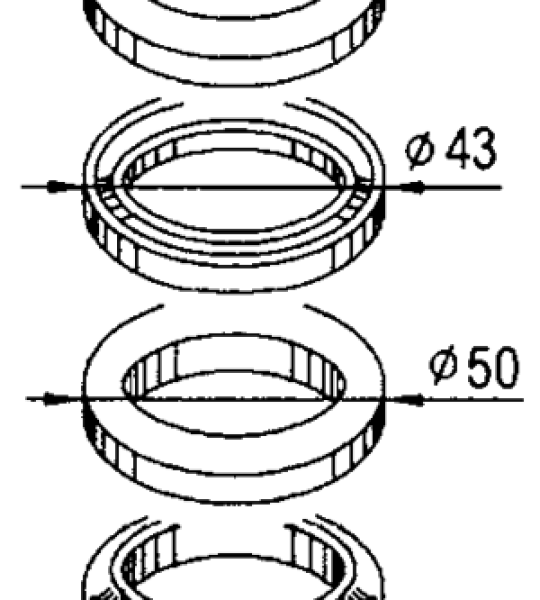 SERIE STERZO APRILIA SR 125/150 – APRILIA SONIC 50 – APRILIA HABANA 50 – APRILIA MOJITO 50/125/150