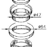 SERIE STERZO PIAGGIO BEVERLY 250/300 – GILERA NEXUS 250/300