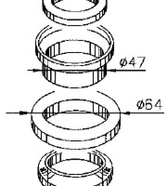 SERIE STERZO PIAGGIO BEVERLY 250/300 – GILERA NEXUS 250/300