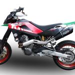 Scarico GPR compatibile con Husqvarna TE 410 E - SM 410 2007-2009 - Furore Nero