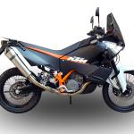 Scarico GPR compatibile con Ktm Supermoto Smr 990 2008-2012 - Gpe Ann. titanium
