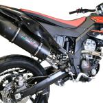 Scarico GPR compatibile con Aprilia Sx 125 2018-2020 -  Furore Nero -  Terminale di scarico Racing -  con raccordo specifico e db killer estraibile -  non conforme per uso stradale