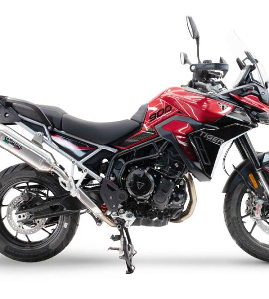 Scarico GPR compatibile con Triumph Tiger 900 GT / Pro / Rally Pro 2024-2025 - Furore-X Acciaio Inox