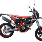 Scarico GPR compatibile con Beta RR 125 4T Enduro 2021-2024 - Furore Evo4 Nero