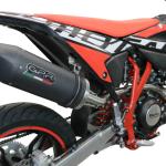 Scarico GPR compatibile con Beta RR 125 4T Enduro 2021-2024 - Furore Evo4 Nero