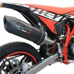 Scarico GPR compatibile con Beta RR 125 4T Motard 2021-2024 - Furore Evo4 Poppy