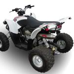 Scarico GPR compatibile con Access Baja 450  2005-2021 -  Deeptone Atv -  Scarico omologato -  silenziatore con db killer estraibile e raccordo specifico
