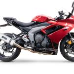 Scarico GPR compatibile con Triumph Daytona 660 2023-2025 - Albus Evo4