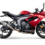 Scarico GPR compatibile con Triumph Daytona 660 2023-2025 - Deeptone Inox