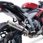 Scarico GPR compatibile con Triumph Daytona 660 2023-2025 - Deeptone Inox