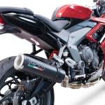 Scarico GPR compatibile con Triumph Daytona 660 2023-2025 - M3 Black Titanium