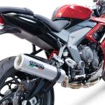 Scarico GPR compatibile con Triumph Daytona 660 2023-2025 - M3 Inox 