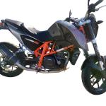 Scarico GPR compatibile con Ktm Duke 690 2012-2016 - Furore Evo4 Nero
