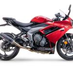 Scarico GPR compatibile con Triumph Daytona 660 2023-2025 - M3 Black Titanium
