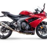 Scarico GPR compatibile con Triumph Daytona 660 2023-2025 - Powercone Evo