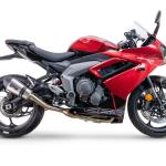 Scarico GPR compatibile con Triumph Daytona 660 2023-2025 - Gpe Ann. titanium