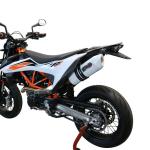 Scarico GPR compatibile con Ktm Enduro 690 R 2021-2024 -  Albus Evo4 -  Terminale di scarico omologato -  fornito con db killer estraibile -  catalizzatore e raccordo specifico