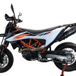 Scarico GPR compatibile con Ktm Enduro 690 R 2021-2024 -  GP Evo4 Black Titanium -  Terminale di scarico omologato -  fornito con db killer estraibile -  catalizzatore e raccordo specifico