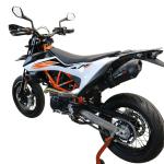 Scarico GPR compatibile con Ktm Enduro 690 R 2021-2024 -  GP Evo4 Black Titanium -  Terminale di scarico omologato -  fornito con db killer estraibile -  catalizzatore e raccordo specifico