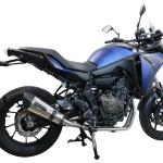 Scarico GPR compatibile con Yamaha Tracer 7 GT 2020-2024 - Gpe Ann. titanium