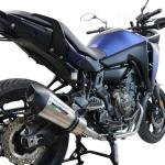 Scarico GPR compatibile con Yamaha Tracer 700 GT 2019-2020 - Gpe Ann. titanium