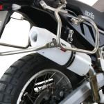Scarico GPR compatibile con Aprilia Tuareg 660 2021-2024 -  Albus Evo4 -  Scarico omologato -  silenziatore con db killer estraibile e raccordo specifico