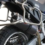Scarico GPR compatibile con Aprilia Tuareg 660 2021-2024 -  Dual Poppy -  Scarico omologato -  silenziatore con db killer estraibile e raccordo specifico