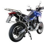 Scarico GPR compatibile con Aprilia Tuareg 660 2021-2024 -  GP Evo4 Poppy -  Scarico omologato -  silenziatore con db killer estraibile e raccordo specifico