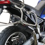 Scarico GPR compatibile con Aprilia Tuareg 660 2021-2024 -  GP Evo4 Poppy -  Scarico omologato -  silenziatore con db killer estraibile e raccordo specifico