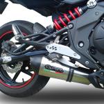 Scarico GPR compatibile con Kawasaki Versys 650 2006-2014 - Gpe Ann. titanium
