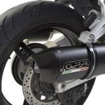 Scarico GPR compatibile con Yamaha Fjr 1300 2017-2020 - Furore Evo4 Nero