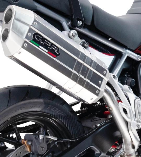 Scarico GPR compatibile con Yamaha Tenere 700 2021-2024 - Hyper Sonic Inox
