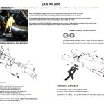 Scarico GPR compatibile con Kawasaki Zx-6R 2005-2006 - Tiburon Titanium