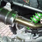 Scarico GPR compatibile con Kawasaki Kfx 700 2004-2011 - Deeptone Atv