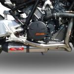 Scarico GPR compatibile con Ktm Rc 8 R 2008-2014 - Gpe Ann. titanium