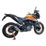 Scarico GPR compatibile con Ktm Adventure 390 2021-2024 -  GP Evo4 Titanium -  Scarico omologato -  silenziatore con db killer estraibile e raccordo specifico