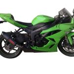Scarico GPR compatibile con Kawasaki ZX-6 R-RR 2009-2025 - Gpe Ann. Poppy